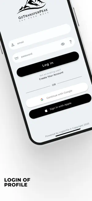 Go Transfer Peak screenshot 1