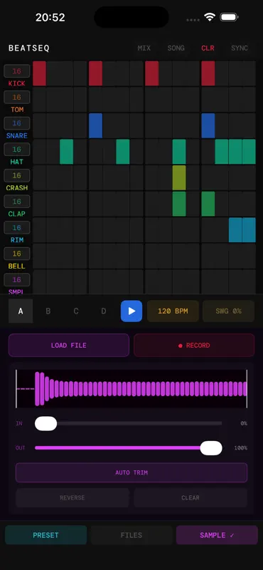 BeatSeq: Wearable Drum Machine screenshot 4 of 7