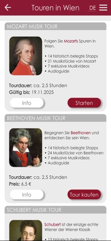Vienna Classical Music Tours screenshot
