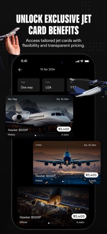 BlackJet Aviation screenshot