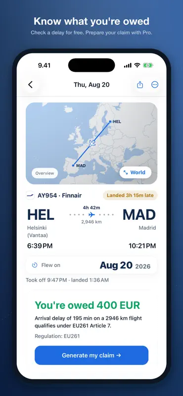 FlyRight: Flight Tracker screenshot 4 of 7