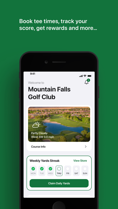 Screenshot #1 pour Mountain Falls Golf Club