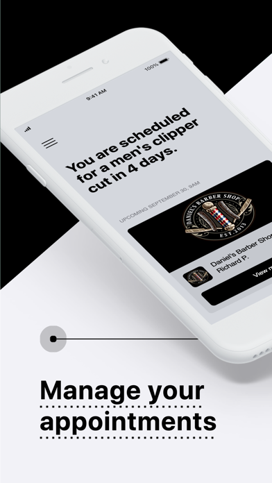 Daniel’s Barber Shop iPhone screenshot 2 - Lifestyle app
