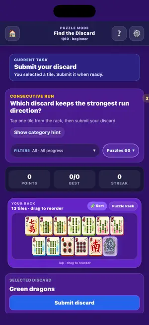 Tile & Rack: Smart Mahjong screenshot 3