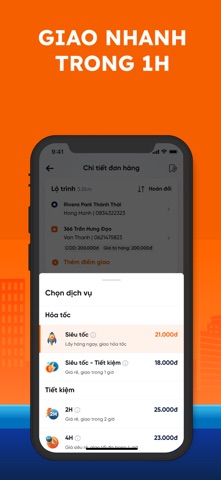 Ahamove: Chuyên gia giao hàng screenshot 3