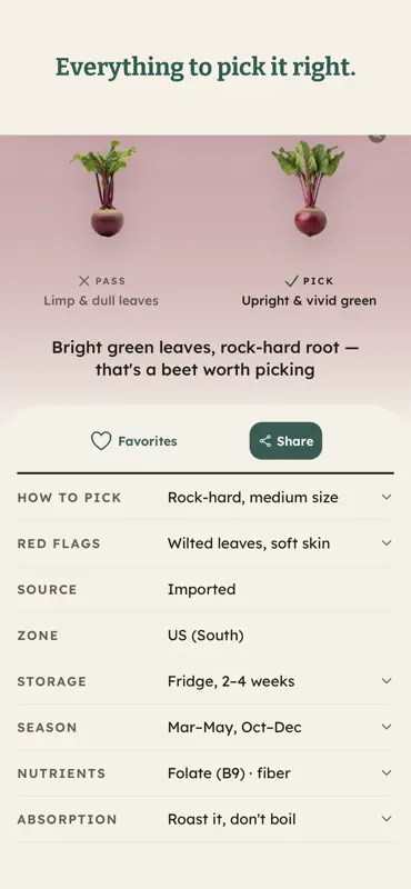 Pick Right: Produce Guide screenshot 1 of 8