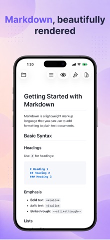 Moki - Markdown Editor Screenshot 1 of 5