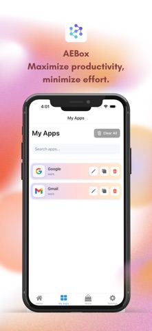 AEBox - Maximize productivity screenshot