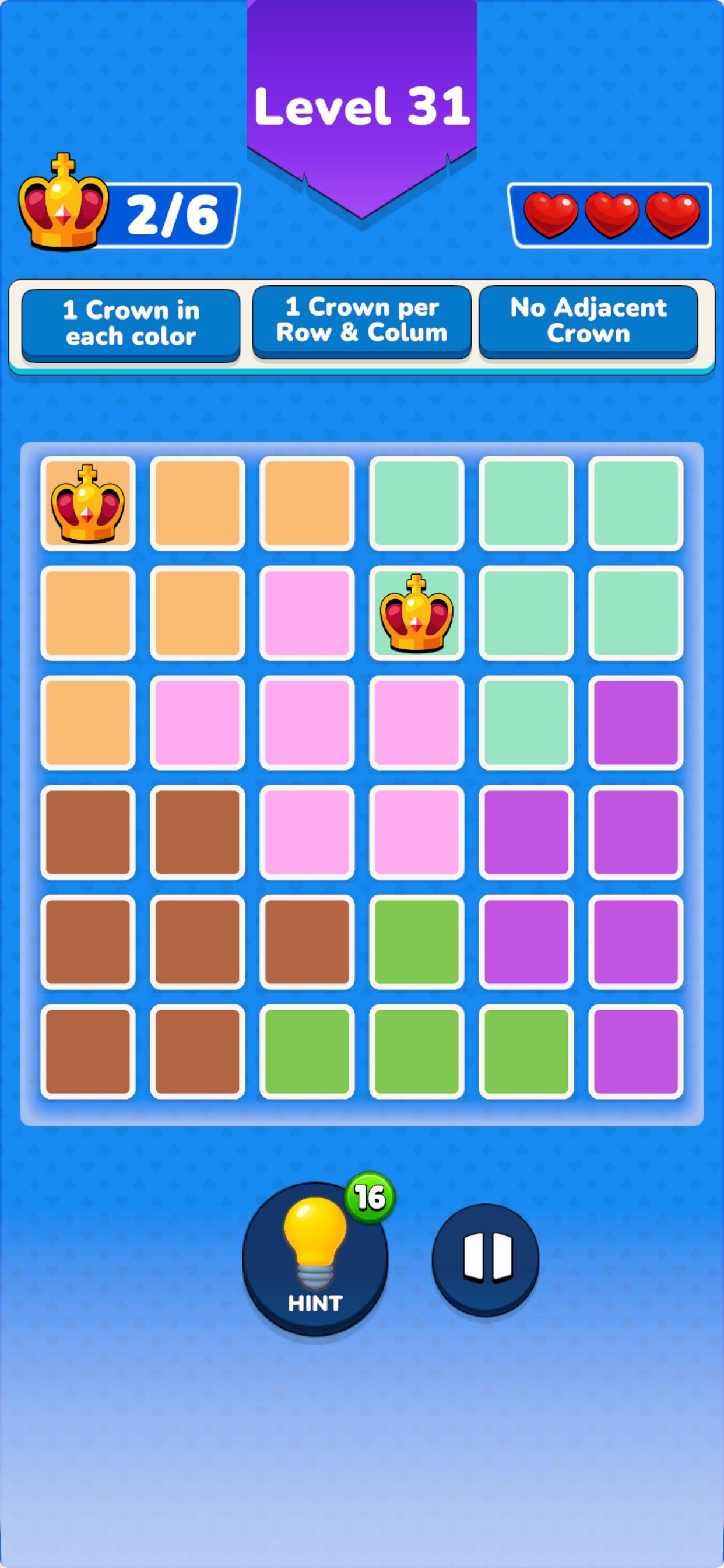 Crown Rush: Kings Puzzle screenshot 10