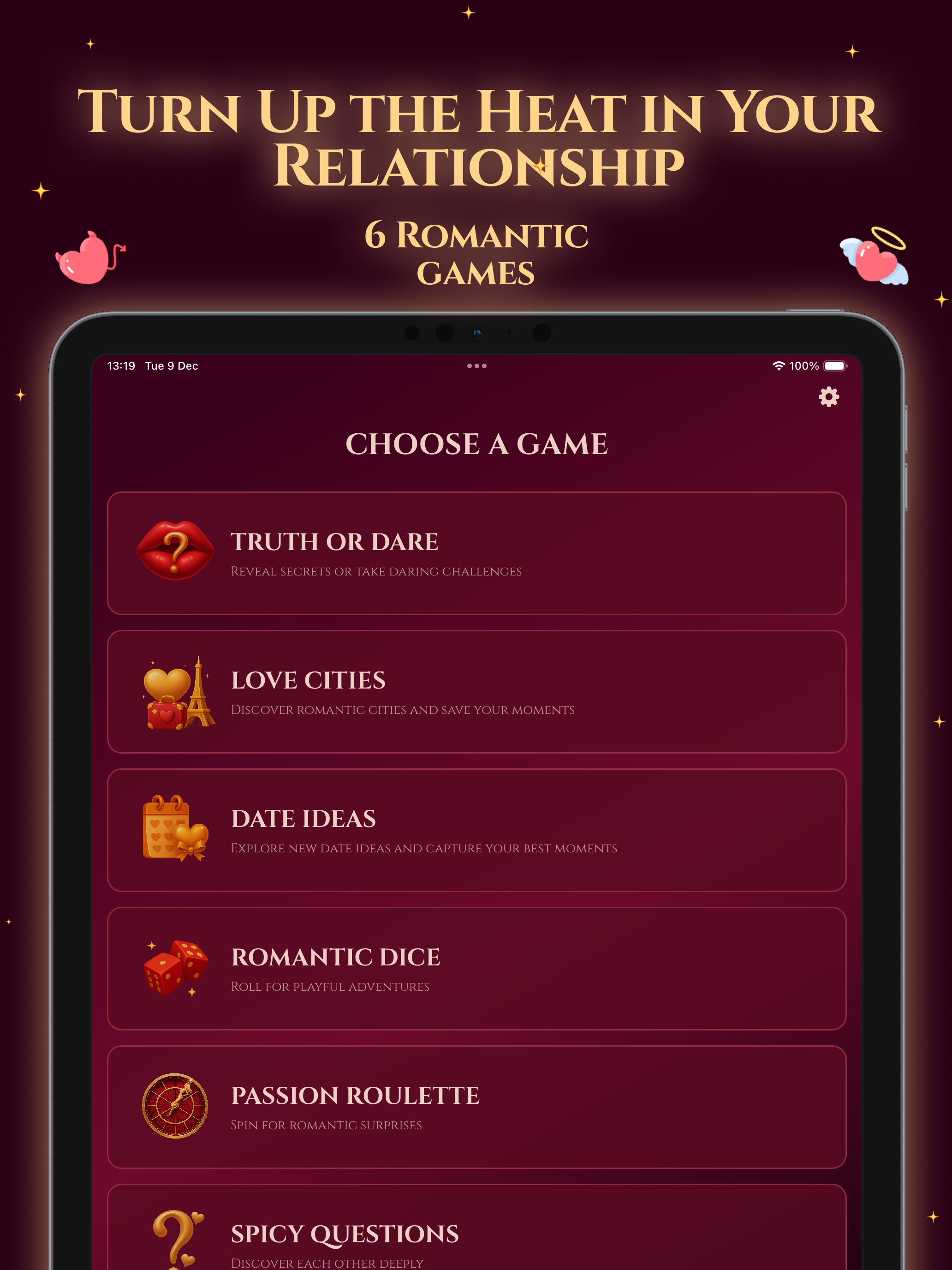 SpicyX: Adult Couple Joy Games screenshot 9