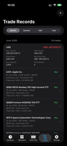 CostBasis screenshot