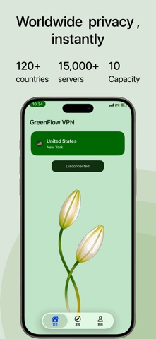 ВПН : Flow VPN супер огонь хит iPhone screenshot 4