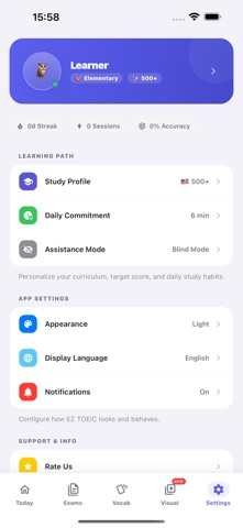 EZ TOEIC: AI Tutor & Practice Screenshot 8 of 8