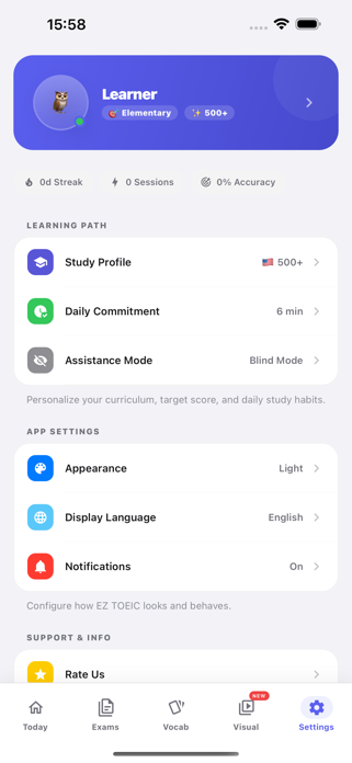 EZ TOEIC: AI Tutor & Practice Screenshot 8 of 8