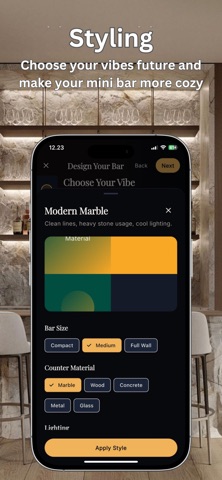AI Mini Bar & Lounge Design Screenshot 3 of 4
