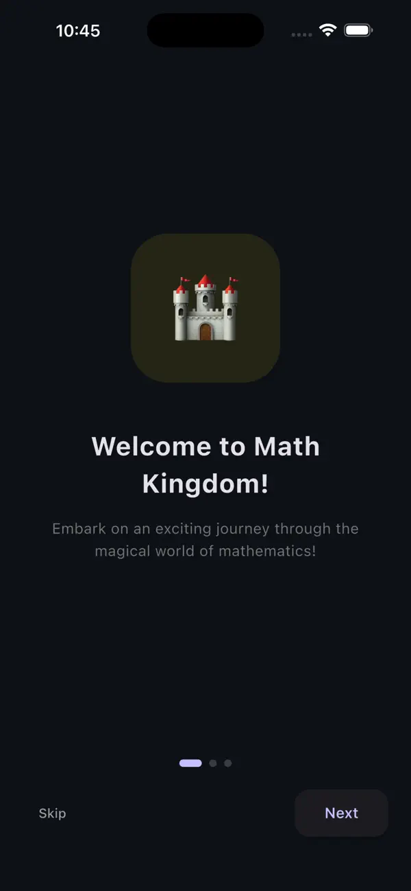 Screenshot #1 pour Math Kingdom Academy