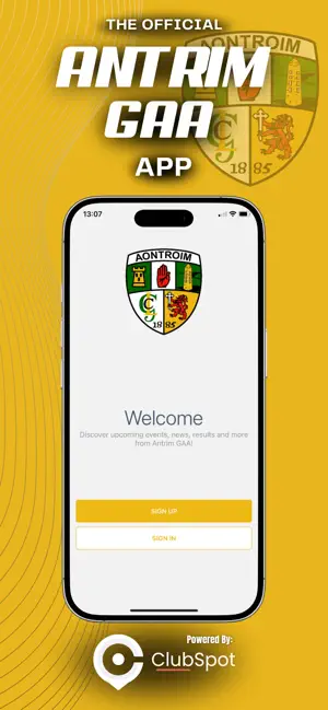 Antrim GAA screenshot 1