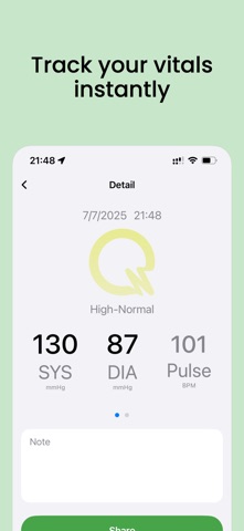 Q Cardio Monitor screenshot 3