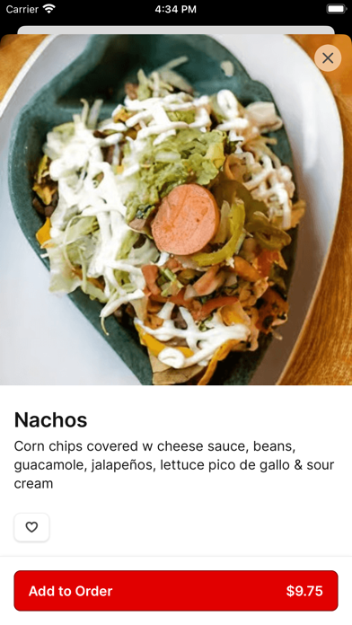 Taco Grill and Salsa Bar iPhone screenshot 3 - Food & Drink app