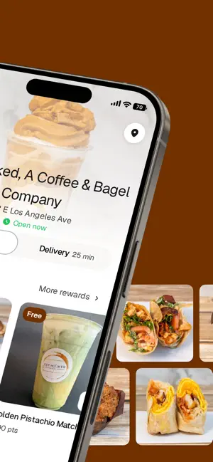 Get Hooked, Coffee & Bagel screenshot 2