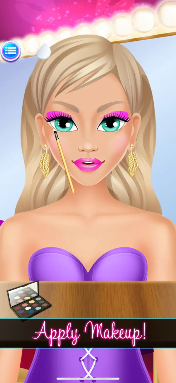 Screenshot #2 pour Jeux de Maquillage : Salon