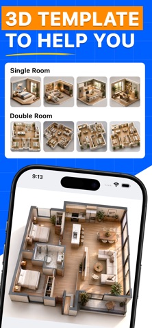 DrawPlan - Home Planner Ai iPhone screenshot