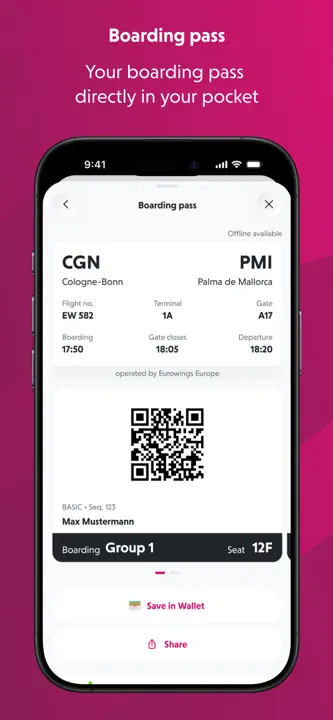 Eurowings: Screenshot 4 von 5