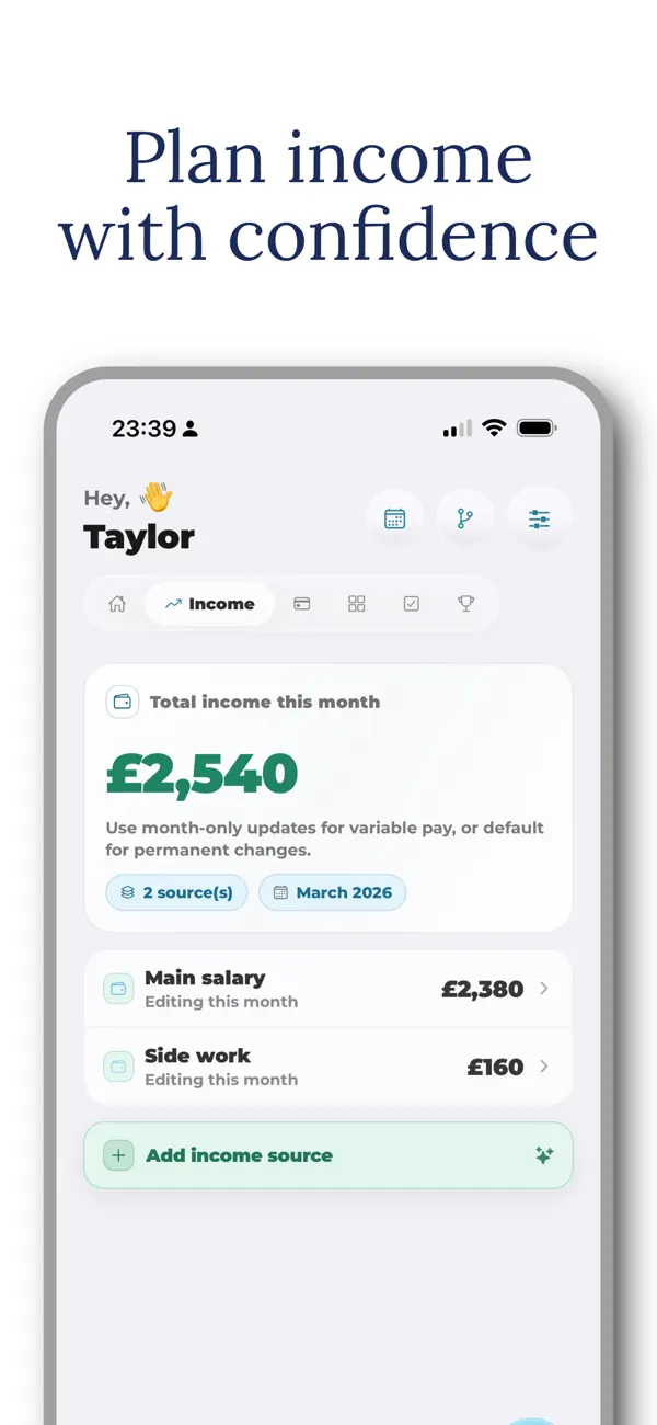 Screenshot #3 pour Abundance: Budget Planner
