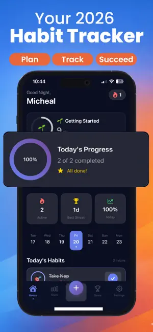 Habbit: Daily Habit Tracker screenshot 1
