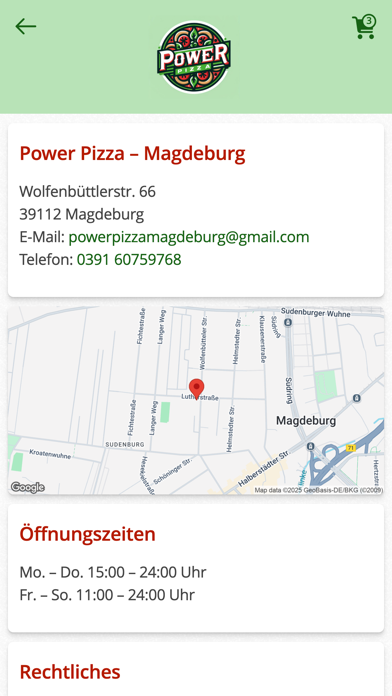 App screenshot