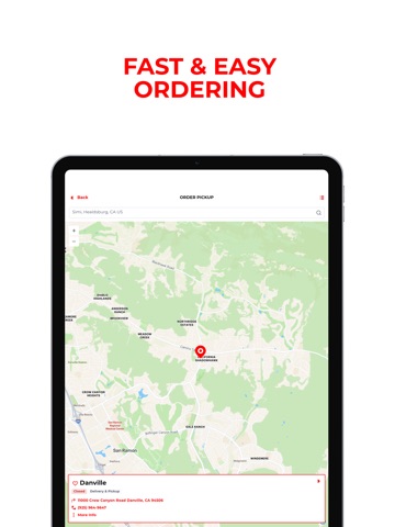 Baja Fresh iPad screenshot