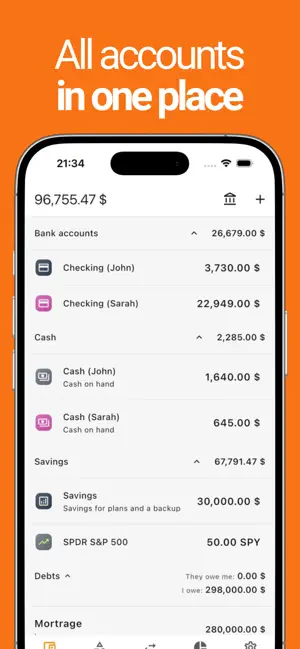 Kiso Money: Finance Tracker screenshot 1