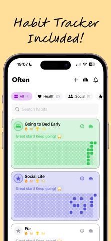 Often: Stress all-in-one app Screenshot 5 of 5