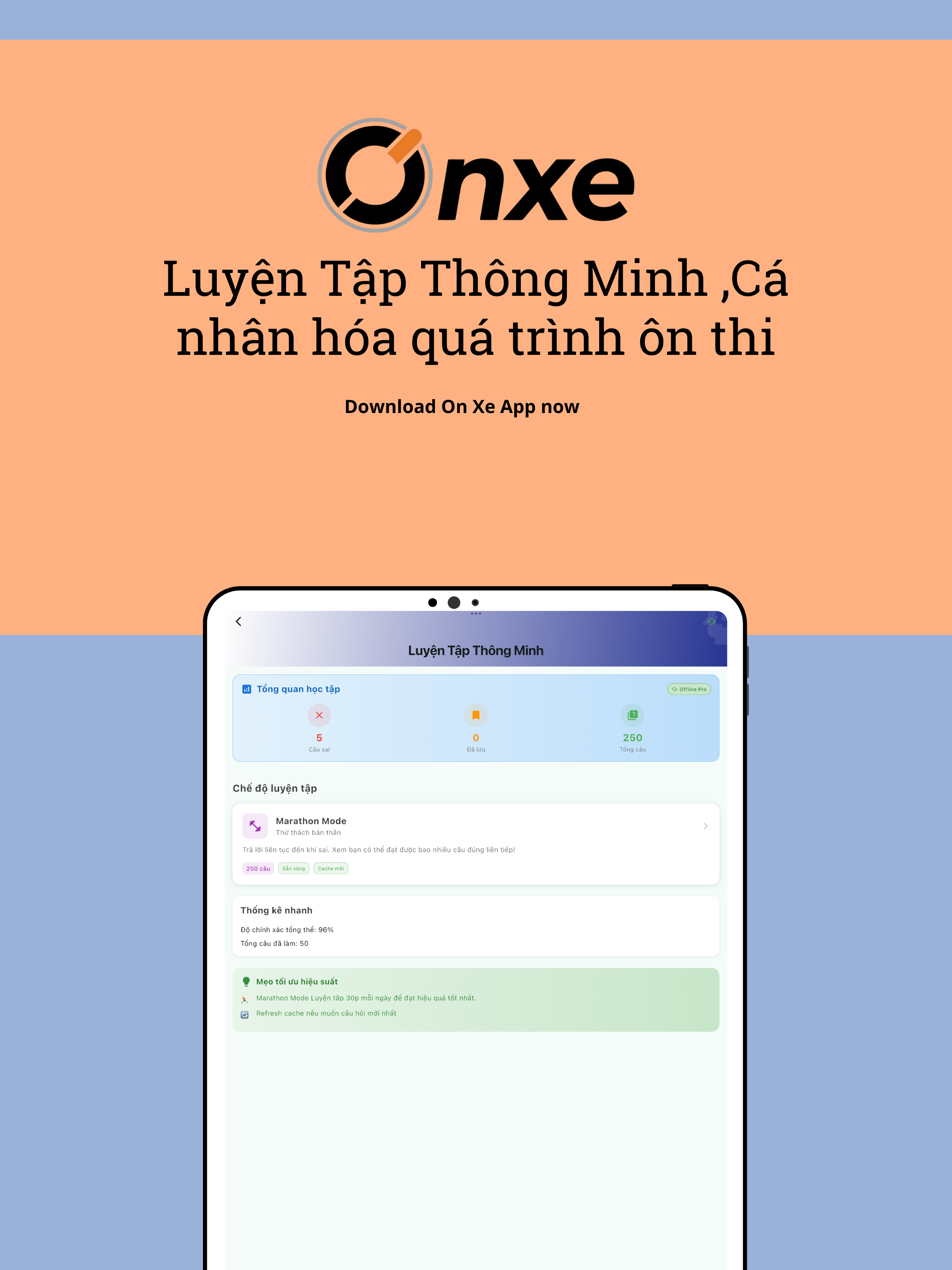 OnXe: Ôn GPLX & Tra phạt nguội