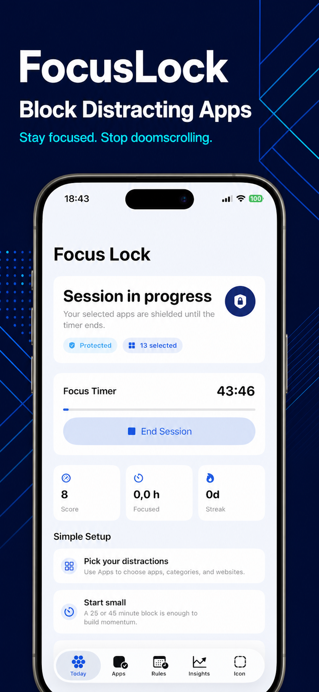 FocusLock: App Blocker screenshot 2