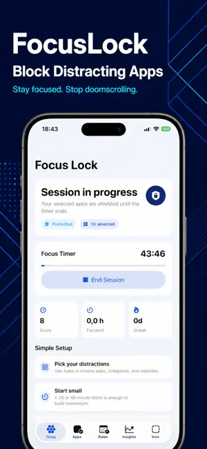 FocusLock: App Blocker screenshot 2