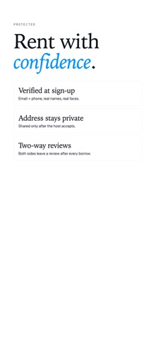 Circld - Rental Marketplace iPhone screenshot