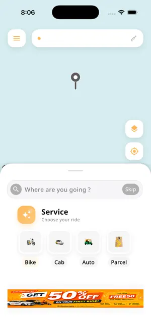 BentoRides screenshot 1