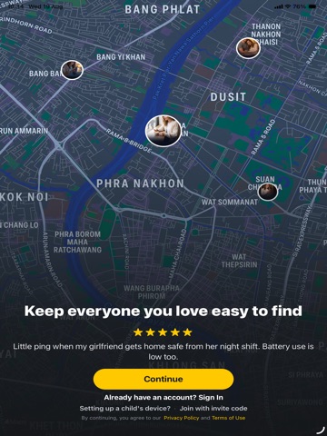 Find My Friends - Kido iPad screenshot