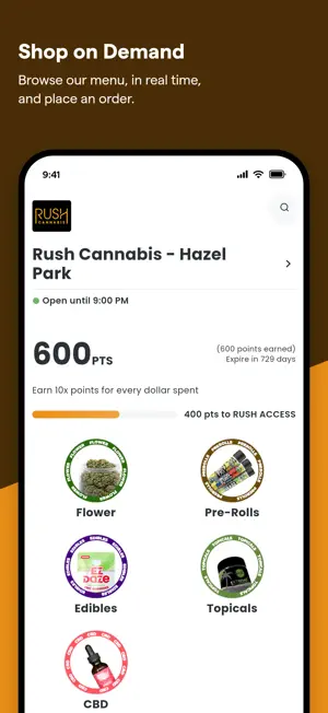 Rush Canna screenshot 1