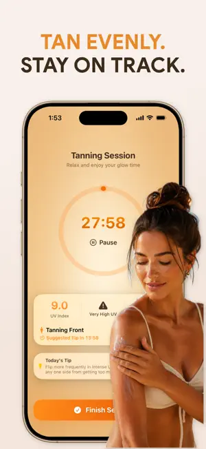 SupaTan - Tanning & UV Index screenshot 4