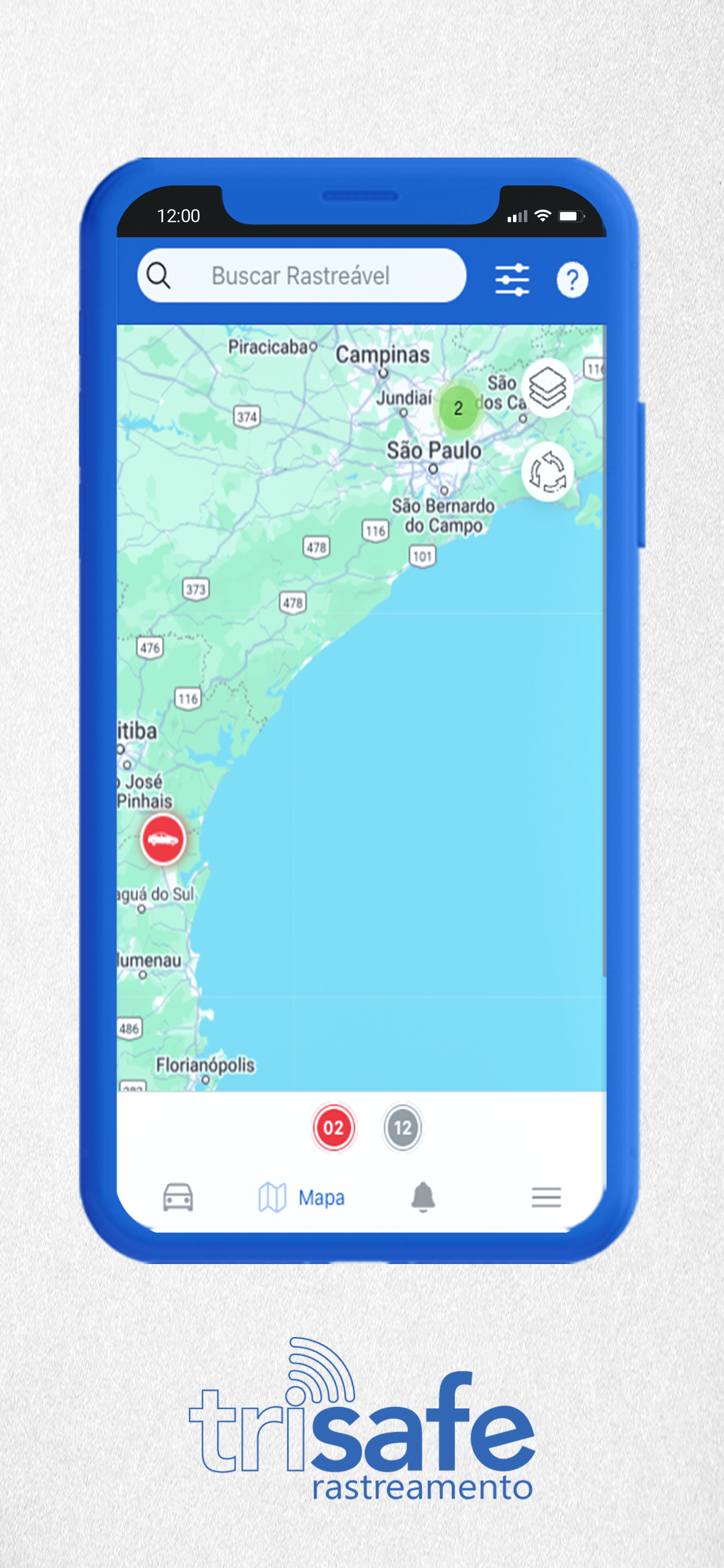 Trisafe Rastreamento