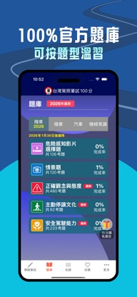 台灣駕照筆試100分 - 2026年版 (附詳解) screenshot 2
