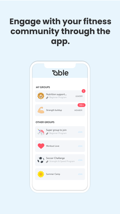 Able Coach Screenshot