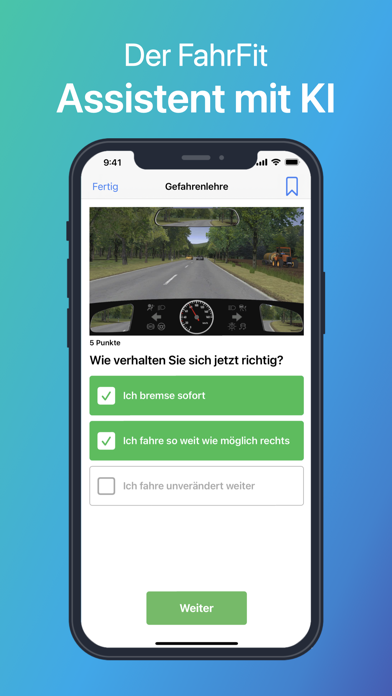 Screenshot #2 pour FahrFit - Führerschein Theorie