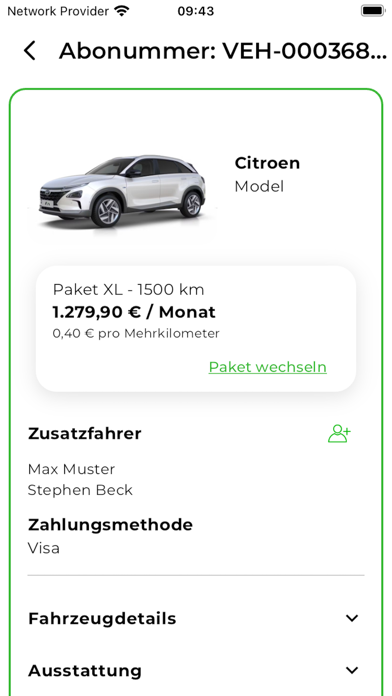ViveLaCar Auto-Abo Screenshot