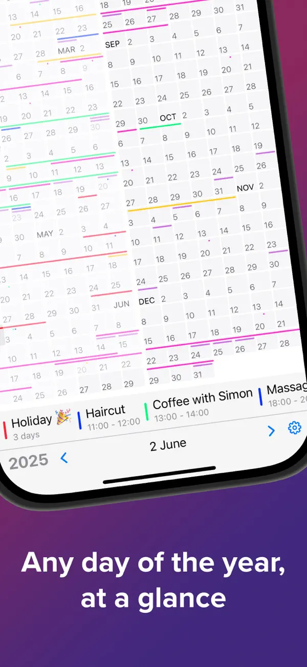Timescape: Year Planner Screenshot 5