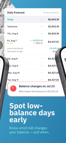 Left to Spend: Cash Flow iPhone screenshot