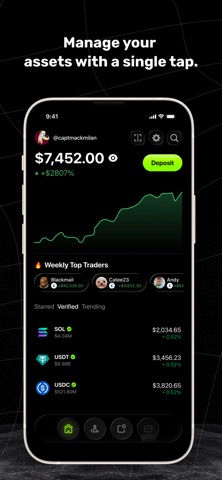 LAB - Social Crypto App Screenshot 2 of 8
