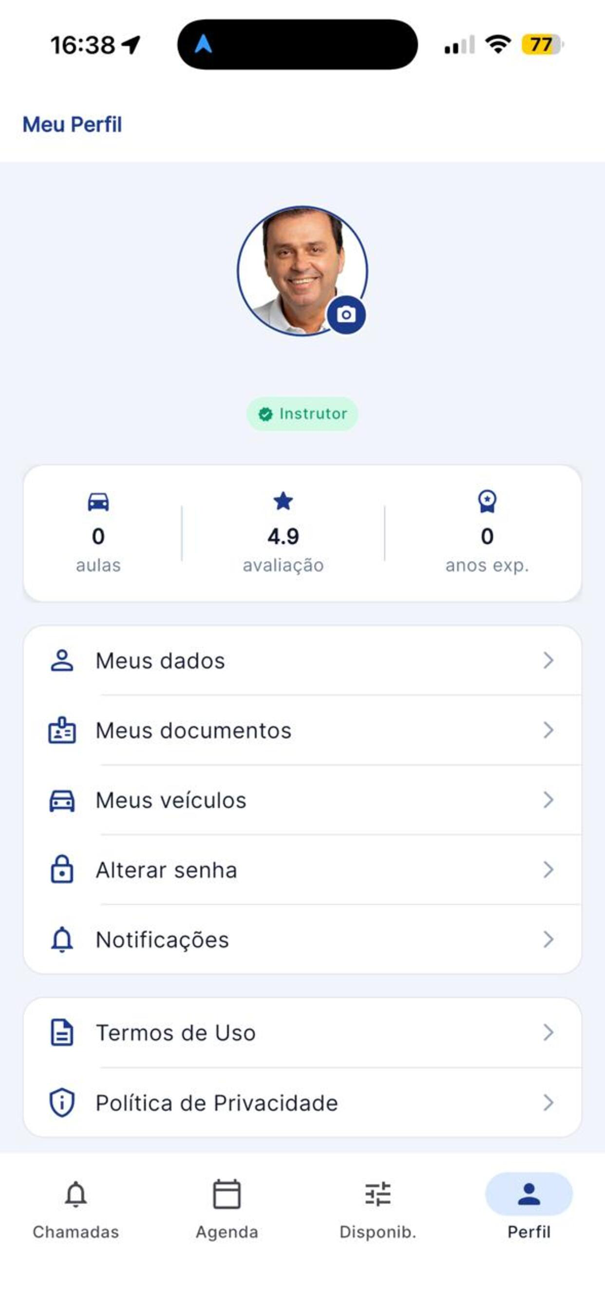 CNH App do Instrutor